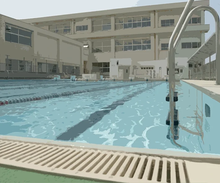 運命を変えた高校のプール