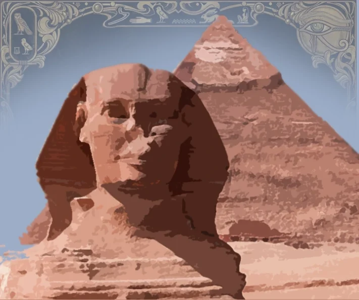 ピラミッドとスフィンクス