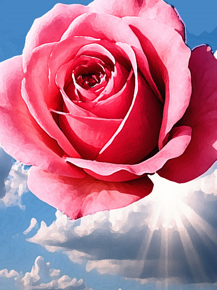 空飛ぶ薔薇