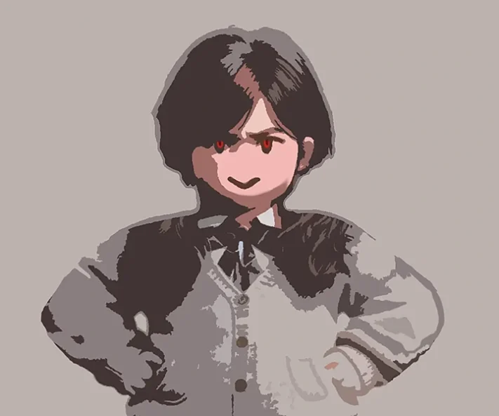 学校カースト頂点不敵に笑う小学生のめぐみお